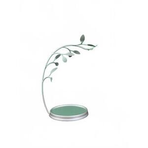 Allen Wisniewski Elegant Leaf Design Jewelry Holder Stand